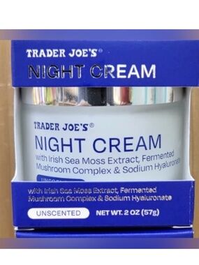 Trader Joe's Night Cream Moisturizer